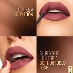 Lakme Xtraordin-airy Lip Mousse, Chocolate Temptation, 4.6g image 3