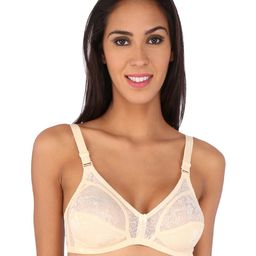 Bralux Beige Full-Coverage Lace Bra-picture-55