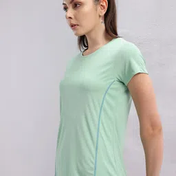 HRX by Hrithik Roshan Contrast Stitch Rapid-Dry Training T-shirt-image-47