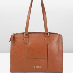 Hidesign Ovave Self-Design Textured Structured Shoulder Bag-32