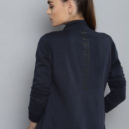 Alcis Women Navy Blue Sporty Jacket-image-54