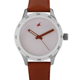 Fastrack Women White Analogue Watch Nj6078SL04C-24