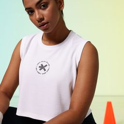 HRX by Hrithik Roshan Brand Logo Printed Cut-Out Back Rapid-Dry Running T-shirt-image-71