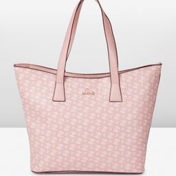 Lavie Mono LL Harper Brand Logo Print Shoulder Bag-1