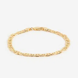 The Roadster Lifestyle Co. Men Gold-Plated Link Bracelet-34