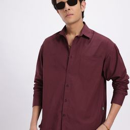 glitchez Raw Edge Frayed Hems Pocket Detail Shirt-image-14
