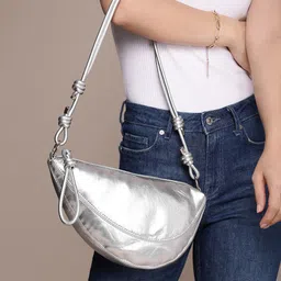 French Connection Textured Structured Shoulder Bag-picture-0