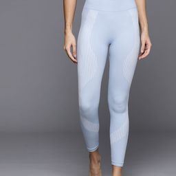 HRX by Hrithik Roshan Women Patterned Seamless Yoga Tights-picture-33
