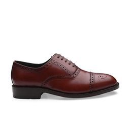 LEGWORK Men Textured Formal Oxfords-image-30
