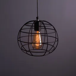 Homesake Black Classic Spherical Pendent Light-image-22