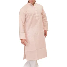 Exotic India Men Pure Cotton Kurta with Pyjamas &-34