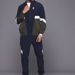HRX by Hrithik Roshan Colour-block Casual Tracksuit-image-35