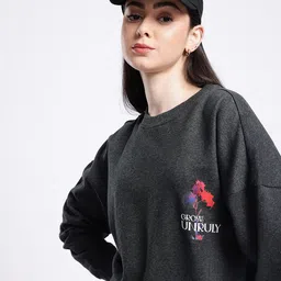 glitchez Urban Rizz Printed Oversized Sweatshirt-image-65