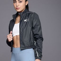 HRX by Hrithik Roshan Rapid Dry Antimicrobial Crop Bomber Jacket-41