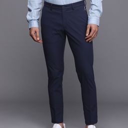 Louis Philippe Ath.Work Men Comfort Tapered Fit Smart Casual Trousers-image-65