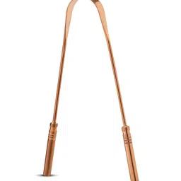 VEGA TCC-02 EasyGlide Tongue Cleaner Scraper with Flexible Handle - Copper-50