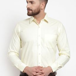 Hancock Men Slim Fit Wrinkle Resistant Solid Formal Shirt-picture-41