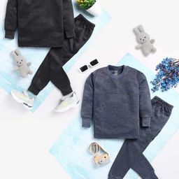Toonyport Boys Pack Of 2 Striped Thermal Set-image-67