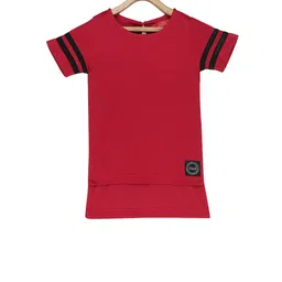 Olele Girls Red Striped Top-image-6