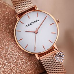 DressBerry Women White Analogue Watch MFB-PN-PF-DK2691B-47