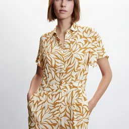 MANGO Printed Basic Jumpsuit-picture-0