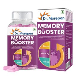 Dr. Morepen Memory Booster Tablets - 60 Tablets-image-4