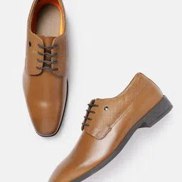 Van Heusen Men Leather Formal Derbys-image-37