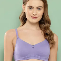 Leading Lady Lavender Pure Cotton Bra Non Padded-21
