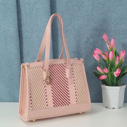 Metro Women Textured Structured Handheld Bag-76
