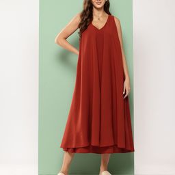 Killer Layered A-Line Midi Dress-56
