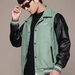 Roadster The Lifestyle Co. Colourblocked Bomber Jacket-picture-20