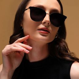 Voyage Women Oval UV Protected Sunglasses B6101MG3175-25