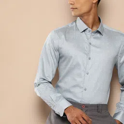 INVICTUS Men Slim Fit Floral Printed Pure Cotton Semiformal Shirt-image-84