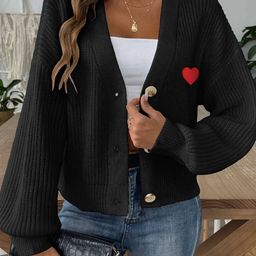 bebe Women Solid Cardigan with Applique Detail-image-10