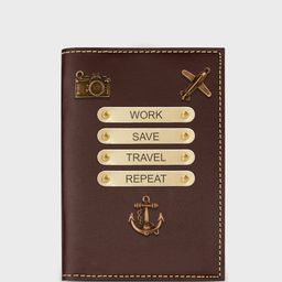 The Wallet Store Men Printed Leather Card Holder-20