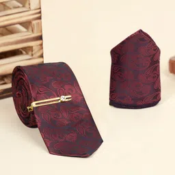 LOUIS STITCH Men Silk Necktie Accessory Gift Set-picture-0