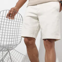 The Roadster Lifestyle Co. Men Solid Shorts-image-89