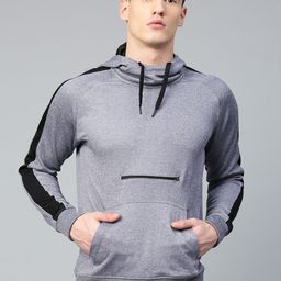 HRX by Hrithik Roshan Men Training Rapid Dry Hooded Solid Sweatshirt-picture-32