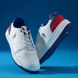 U.S. Polo Assn. Men Perforated Lace-Up Sneakers-17