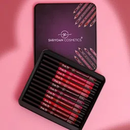 SHRYOAN Set Of 3 Pretty Me Bold Lipliner & Eye Liner Matte Pencil- 1.8g Each - 07-08-09-39