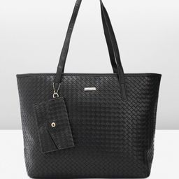 Fastrack Textured Oversized Structured Shoulder Bag-45