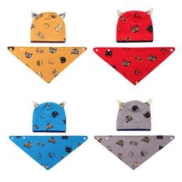 SYGA Unisex Kids Red Printed Beanie-image-69
