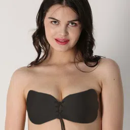 Cheekee Women Black Strapless Push-Up Padded Bra-54
