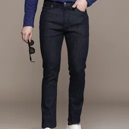 French Connection Men Slim Fit Stretchable Mid-Rise Jeans-image-59