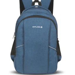ZIPLINE Unisex Blue Backpack-image-84