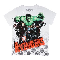Marvel by Wear Your Mind Boys White Printed Round Neck T-shirt-picture-42