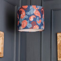 green girgit Blue Printed Quirky Ceiling Hanging Lamp-image-85
