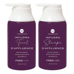 ORANGEWOOD Set Of 2 Infudra Shampoo & Treat- 300 ml Each-17