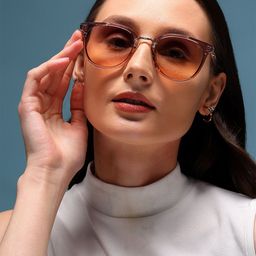 Voyage Unisex UV Protected Cateye Sunglasses B6101MG3174-23