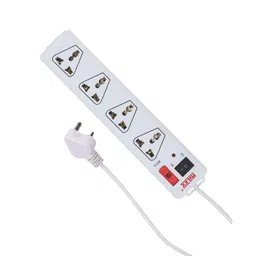 Hilex 4 socket 3 Pin Extension cord with fuse light 2.7m – HEPL-6671 image 1